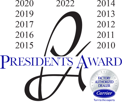 10-Year Recipient Carrier President’s Award