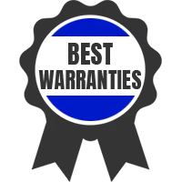 Industry Leading Parts & Labor Warranties